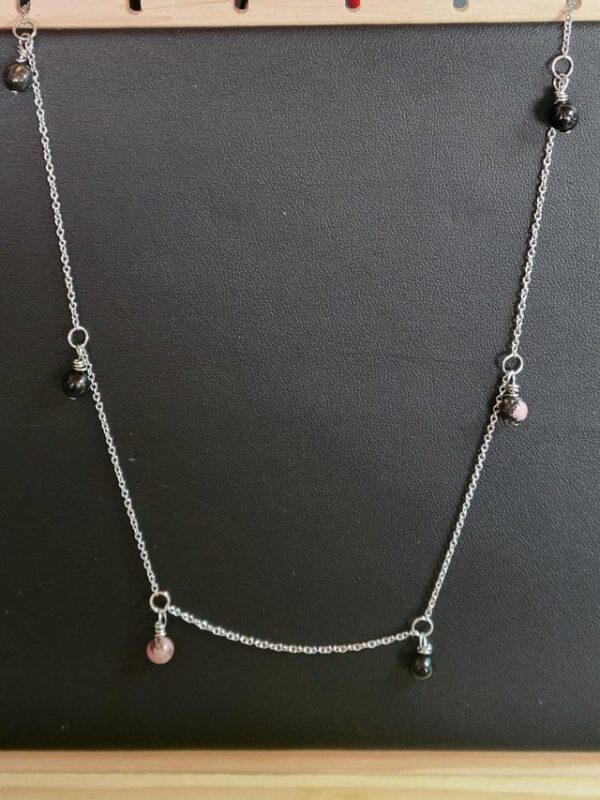 Collier Laurine en pierres naturelles