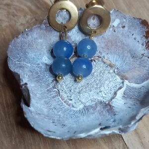 Boucle Isis en pierres naturelles