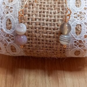 Boucle Hathor en pierre naturelle