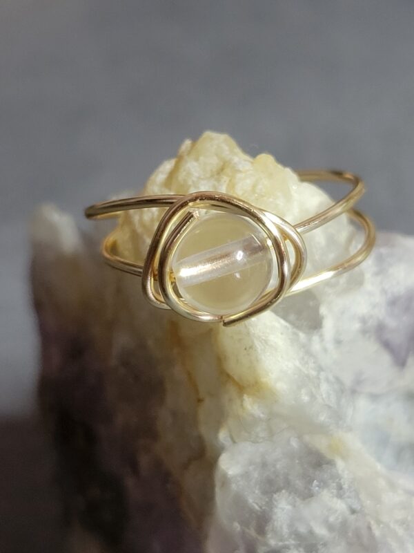 Bague Elodie en pierre naturelle – Image 2