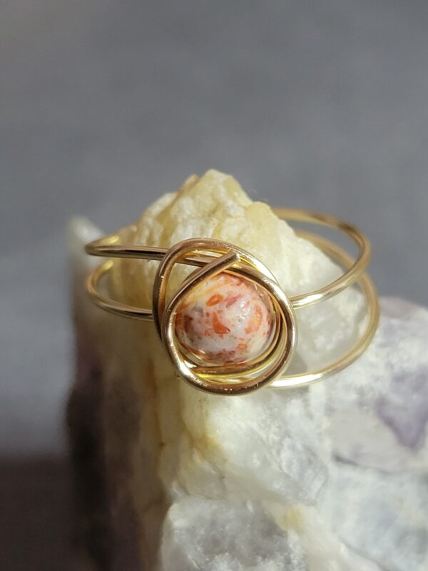 Bague Elodie en pierre naturelle – Image 4