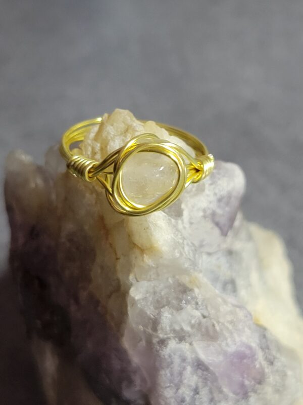 Bague Lisa en pierre naturelle – Image 2