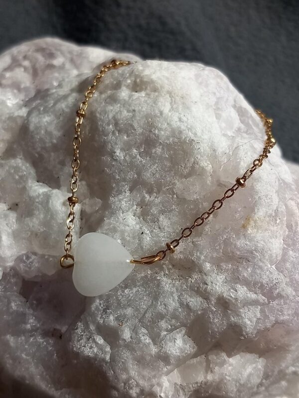 Bracelet Bohème doré en pierre naturelles – Image 3