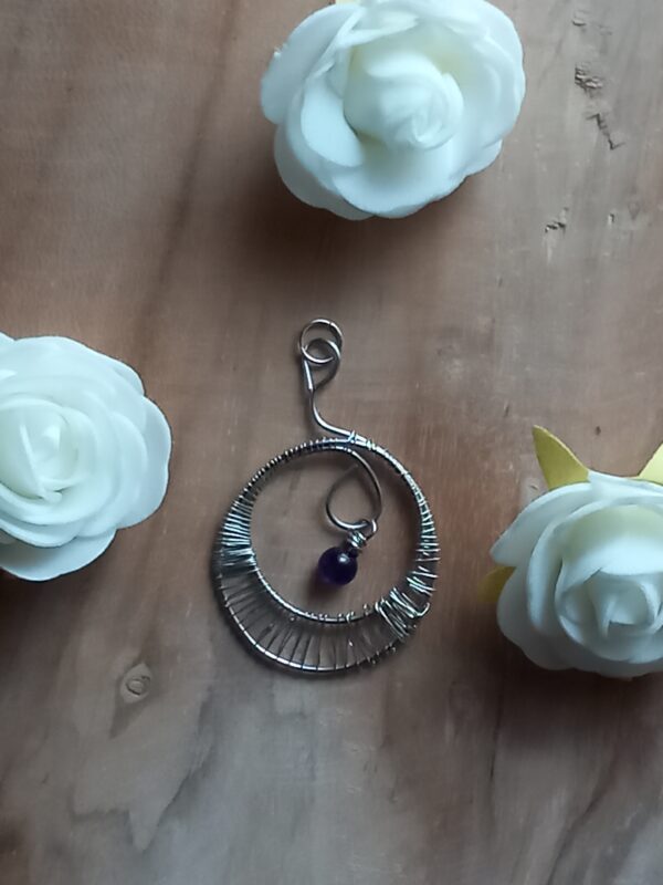 Pendentif Anna en pierres naturelle – Image 3