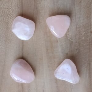 Quartz rose pierre roulée