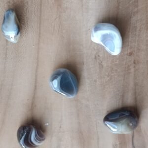 Agate de Botswana pierre roulée