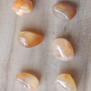 Cornaline pierre roulée