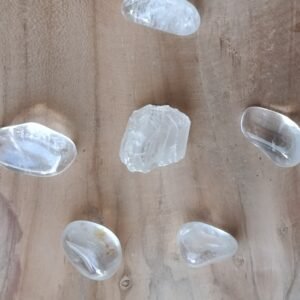 Cristal de roche pierre roulée