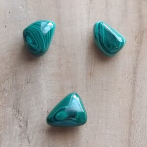 Malachite pierre roulée