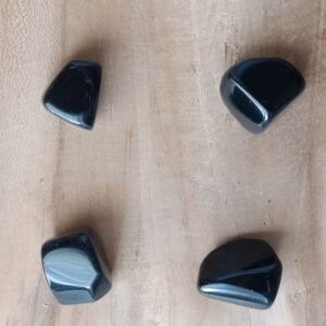 Obsidienne pierre roulée