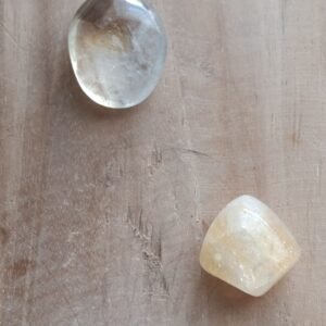 Citrine pierre roulée